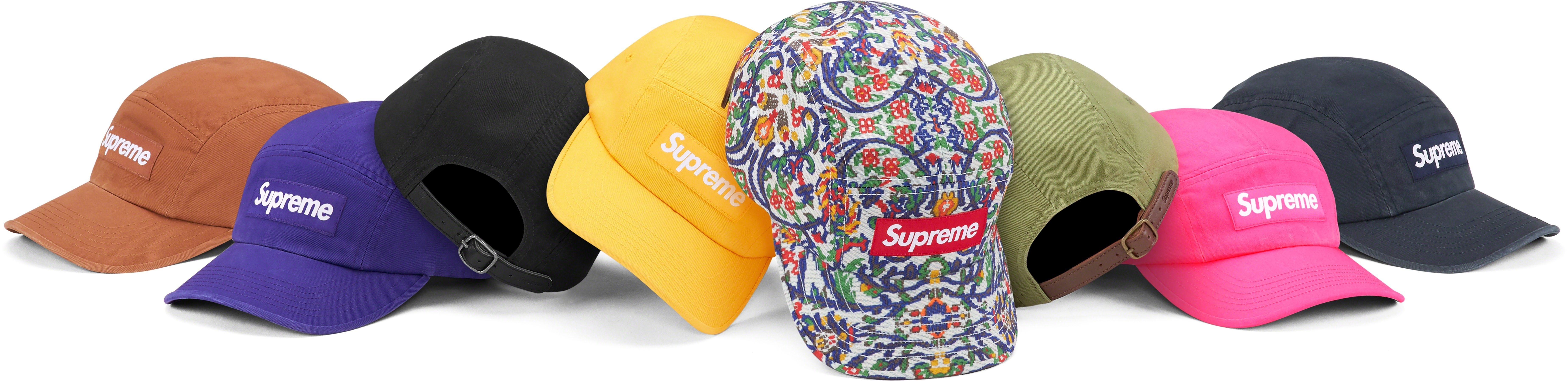 Washed Chino Twill Camp Cap